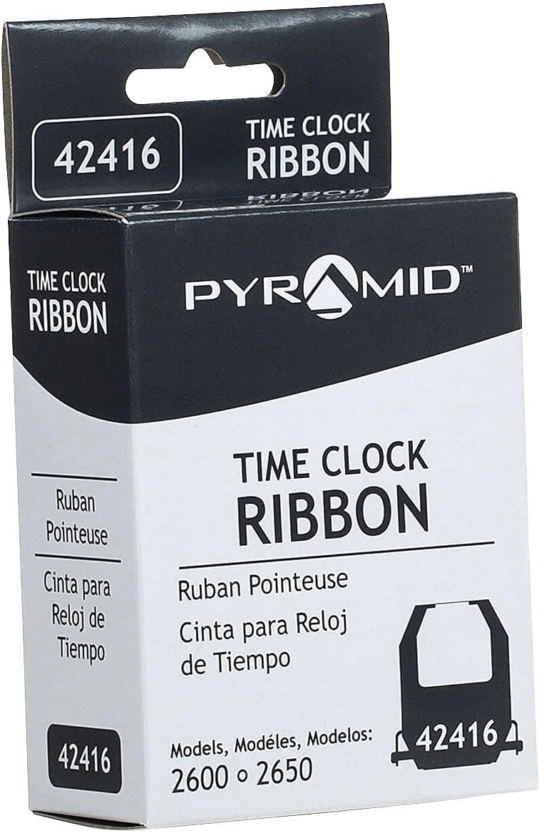 Pyramid Time Systems 42416 Genuine Replacement Ribbon for 2600 & 2650 Time Clocks - Lasts 60% Longer - Image 5